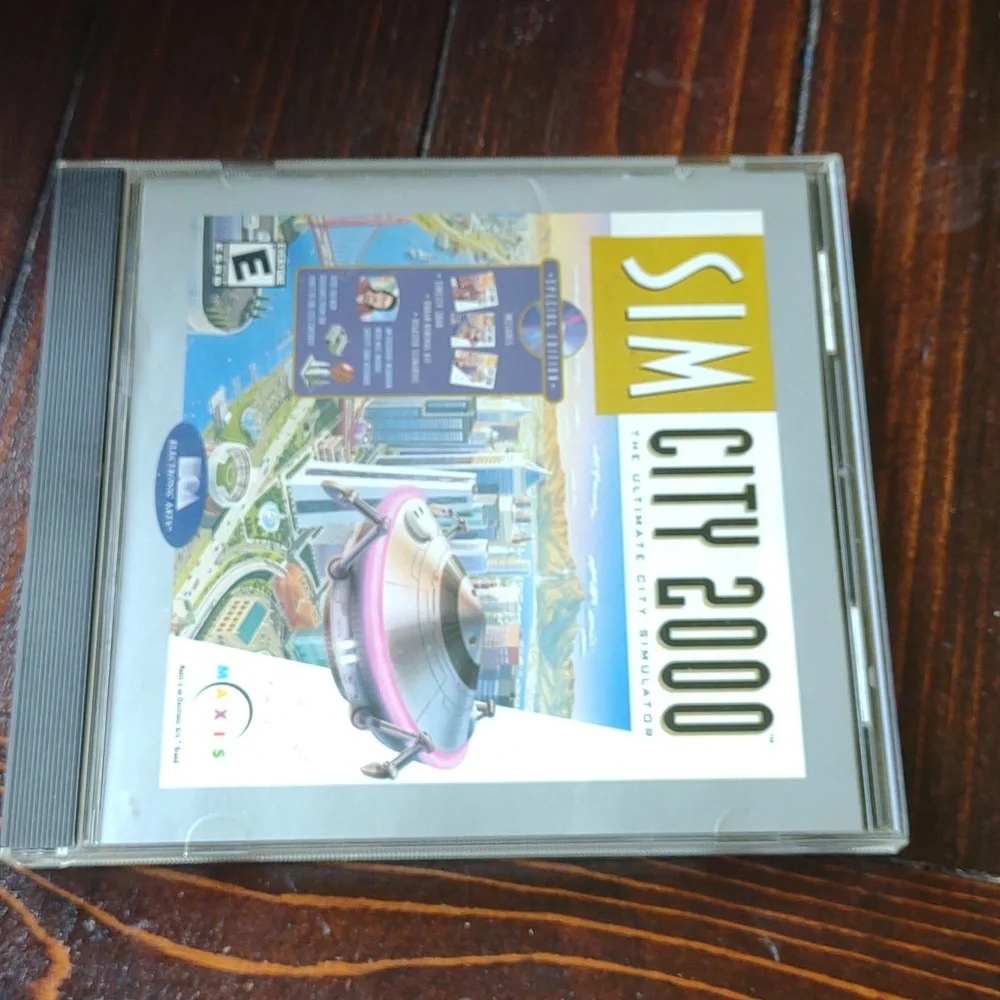 Vintage Retro Gaming SimCity 2000 & Streets of SimCity Combo Pack PC Game Sealed